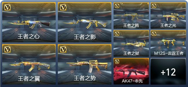 穿越火线：枪战王者【苹果版】V9 29王者武器 107英雄武器 新锐