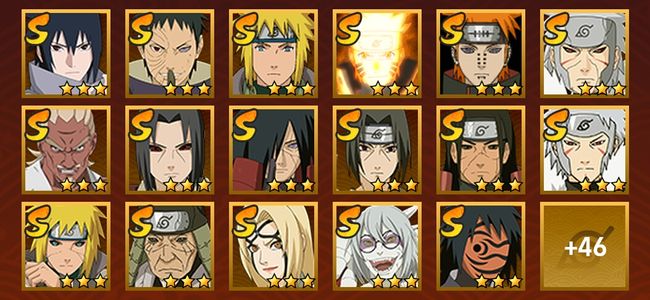 火影忍者V11 23S忍 40A忍 217忍 3080S碎片 17通灵 1000W战力 前1000名 暗部