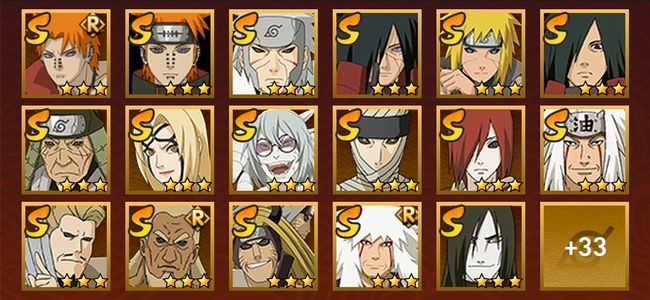 火影忍者V11 17S忍 33A忍 177忍 2172S碎片 17通灵 1000W战力 前1000名 暗部