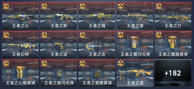穿越火线：枪战王者V8 15王者 216英雄武器 4英雄角色 402万化 枪皇SSS