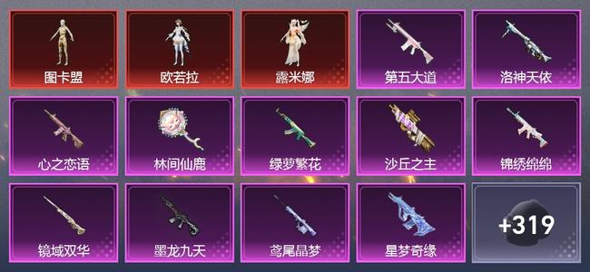 和平精英【苹果版】15载具 37升级枪 21粉装 0尾迹 258套装 0热力 0印记