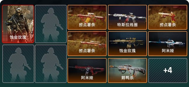 三角洲行动总资产96M 1干员外观 无段位