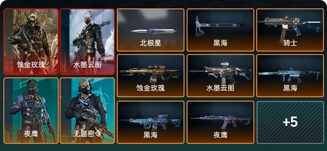 三角洲行动总资产229M 4干员外观 无段位