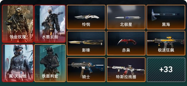 三角洲行动总资产40M 10干员外观 钻石