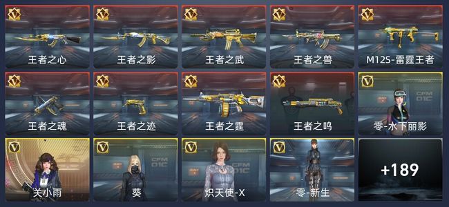 穿越火线：枪战王者V6 9王者 198英雄武器 5英雄角色 318万化 枪皇S