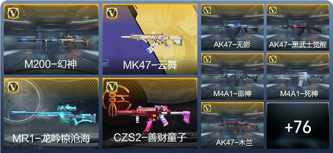 穿越火线：枪战王者V2 1王者武器 85英雄武器 2英雄角色 137万化 枪王S