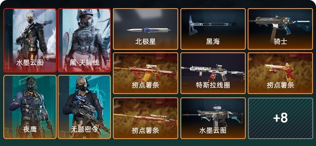 三角洲行动总资产184.5M 4干员外观 2传说近战 14传说枪械 钻石