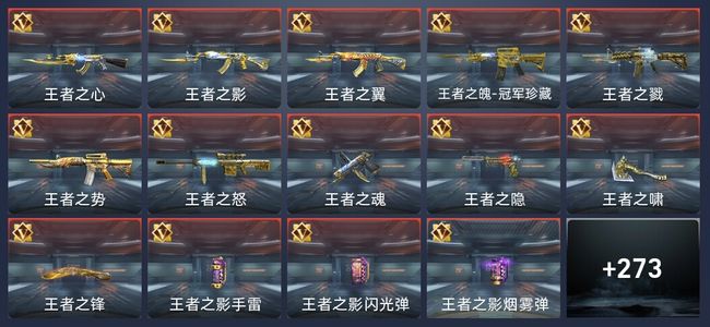 穿越火线：枪战王者V9 32王者 277英雄武器 10英雄角色 501万化 新锐