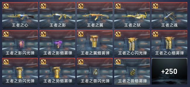 穿越火线：枪战王者V6 21王者 258英雄武器 6英雄角色 394万化 枪神