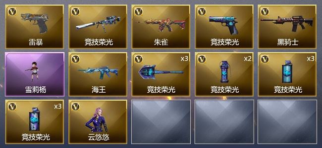 穿越火线（CF）17V武器 1V角色 3皮肤 可排位 专家