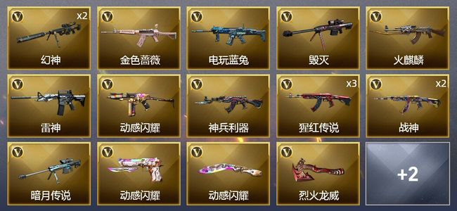 穿越火线（CF）19V武器 10皮肤 可排位 宗师