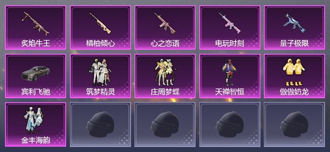 和平精英【苹果版】2载具 484套装