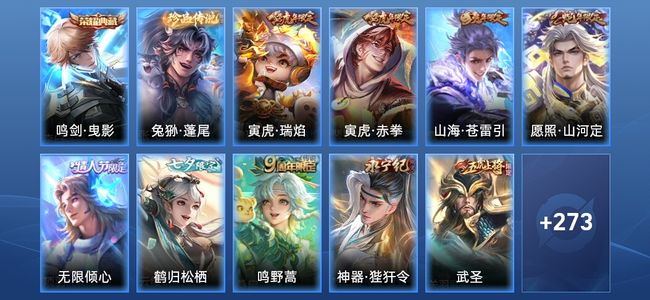 王者荣耀V8 1典藏 22传说 73史诗 284皮肤 至尊星耀III