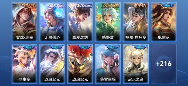 王者荣耀V8 22传说 68史诗 233皮肤 121英雄 至圣王者