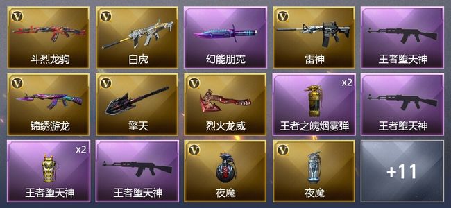 穿越火线（CF）5王者武器 13V武器 1皮肤 可排位 枪王