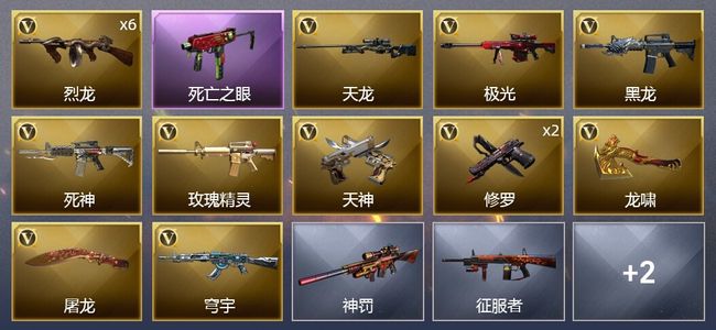 穿越火线（CF）17V武器 1V角色 2皮肤 可排位 新锐