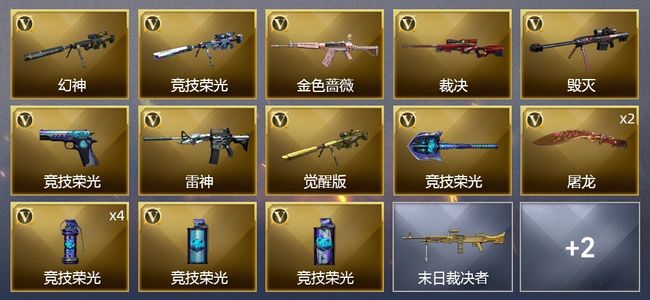 穿越火线（CF）17V武器 1V角色 3皮肤 可排位 新锐