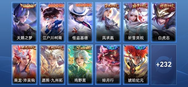 王者荣耀V8 1典藏 23传说 60史诗 244皮肤 122英雄 至圣王者