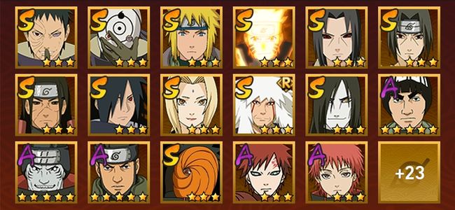 火影忍者V10 13S忍 27A忍 148忍 20通灵 700W战力 前1000名 上忍