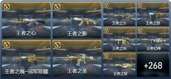 穿越火线：枪战王者36王者武器 277英雄武器 11英雄角色 577万化 专家S