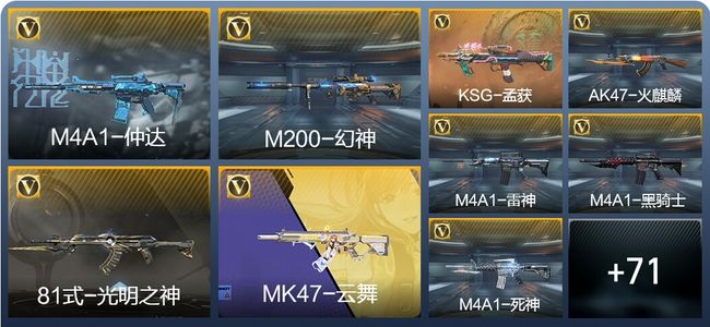 穿越火线：枪战王者V2 1王者武器 92英雄武器 3英雄角色 150万化 专家S