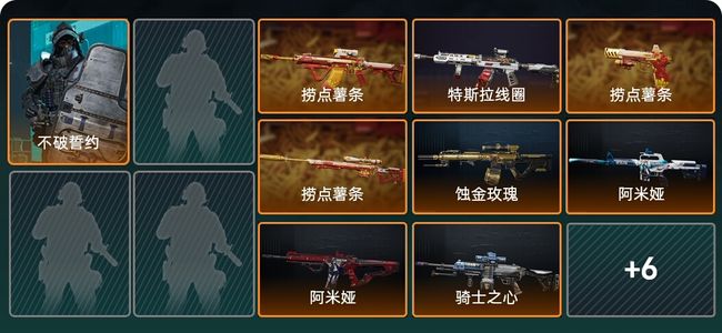 三角洲行动总资产464M 1干员外观 无段位