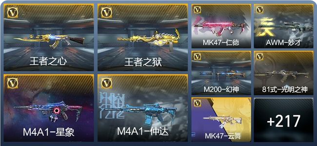 穿越火线：枪战王者V6 14王者武器 248英雄武器 4英雄角色 522万化 新锐