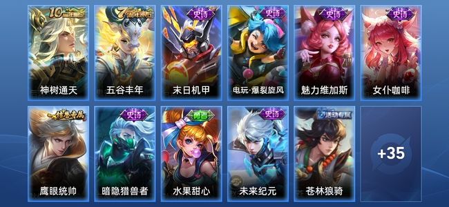 王者荣耀1传说 9史诗 47皮肤 最强王者