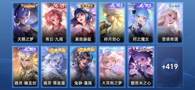 王者荣耀【苹果版】V10 1典藏 6无双 4星传说 57传说 137史诗 430皮肤 尊贵铂金I