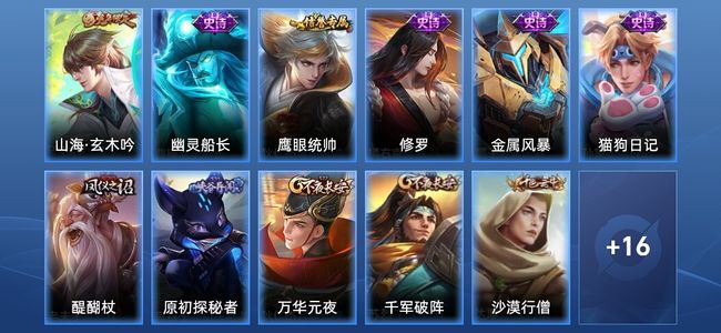 王者荣耀6史诗 27皮肤 秩序白银II