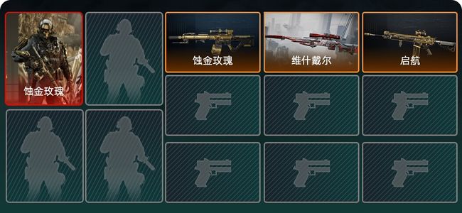 三角洲行动总资产6M 1干员外观 3传说枪械 黄金