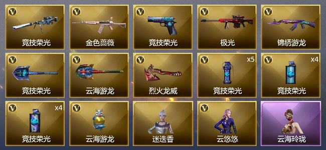 穿越火线（CF）22V武器 1V角色 1皮肤 可排位 新锐