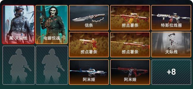 三角洲行动总资产43.7M 2干员外观 1近战 15传说枪械 烽火：铂金 战场：无军衔