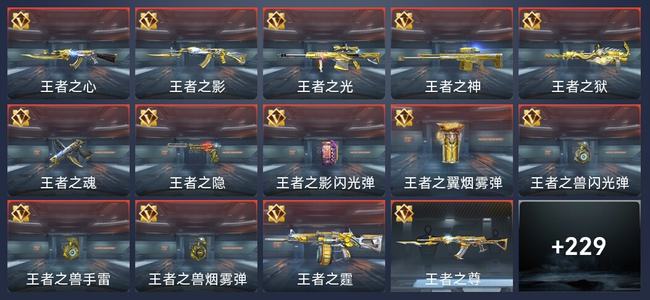穿越火线：枪战王者V8 15王者 237英雄武器 6英雄角色 544万化 专家S