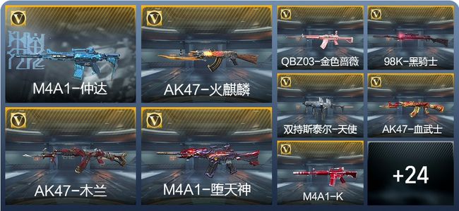 穿越火线：枪战王者V1 73英雄武器 2英雄角色 97万化 枪王