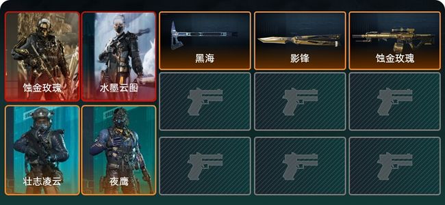 三角洲行动总资产66M 5干员外观 2传说近战 9传说枪械 铂金