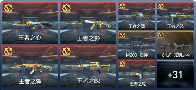 穿越火线：枪战王者V9 10王者 263英雄武器 6英雄角色 603万化 专家