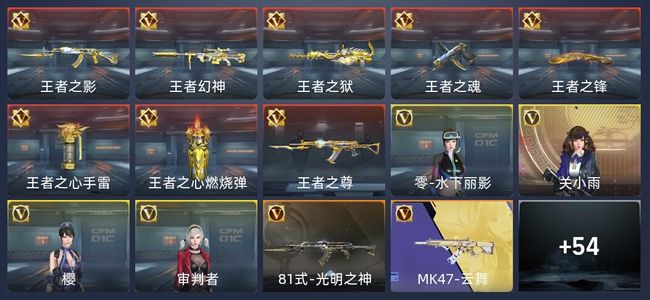 穿越火线：枪战王者V6 8王者 153英雄武器 4英雄角色 312万化 枪神