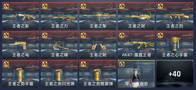 穿越火线：枪战王者V10 13王者 243英雄武器 12英雄角色 677万化 新锐