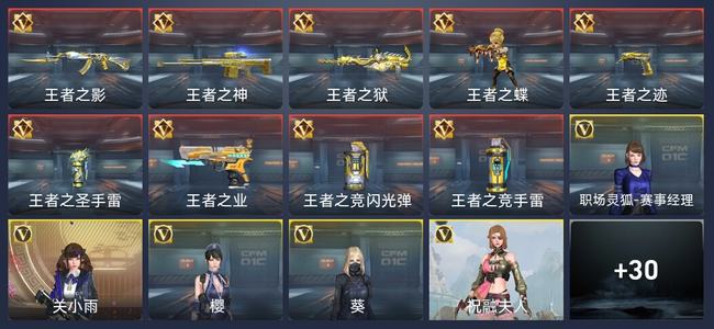 穿越火线：枪战王者V5 9王者 359英雄武器 6英雄角色 388万化 新锐