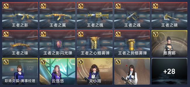 穿越火线：枪战王者V9 9王者 311英雄武器 7英雄角色 541万化 新锐