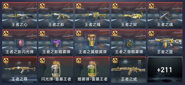 穿越火线：枪战王者V6 14王者 219英雄武器 6英雄角色 339万化 专家S