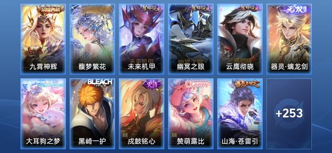 王者荣耀【苹果版】V9 1典藏 1无双 3星传说 14传说 73史诗 261皮肤 最强王者