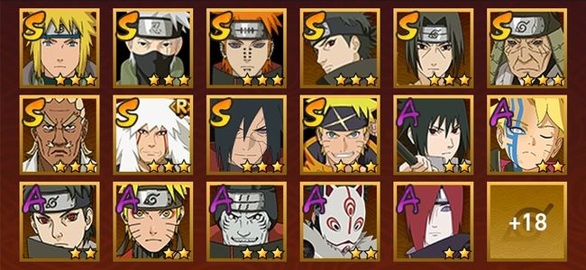 火影忍者V7 10S忍 25A忍 115忍 1399S碎片 15通灵 500W战力 暗部