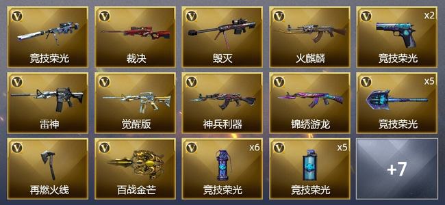 穿越火线（CF）35V武器 2V角色 13皮肤 可排位 传奇