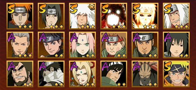 火影忍者V6 7S忍 11A忍 66忍 773S碎片 10通灵 200W战力 上忍