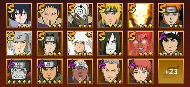 火影忍者V10 11S忍 29A忍 151忍 1832S碎片 16通灵 800W战力 前1000名 中忍