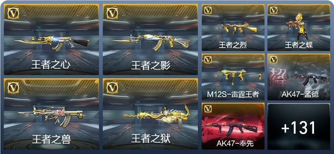 穿越火线：枪战王者V8 267英雄武器 新锐