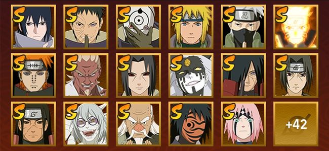 火影忍者V11 24S忍 35A忍 59忍 100W内战力 见习