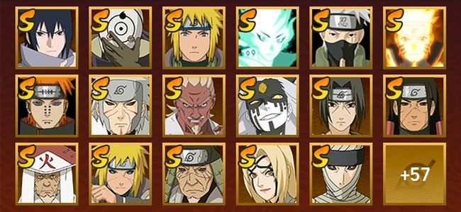 火影忍者V11 30S忍 44A忍 74忍 100W内战力 见习